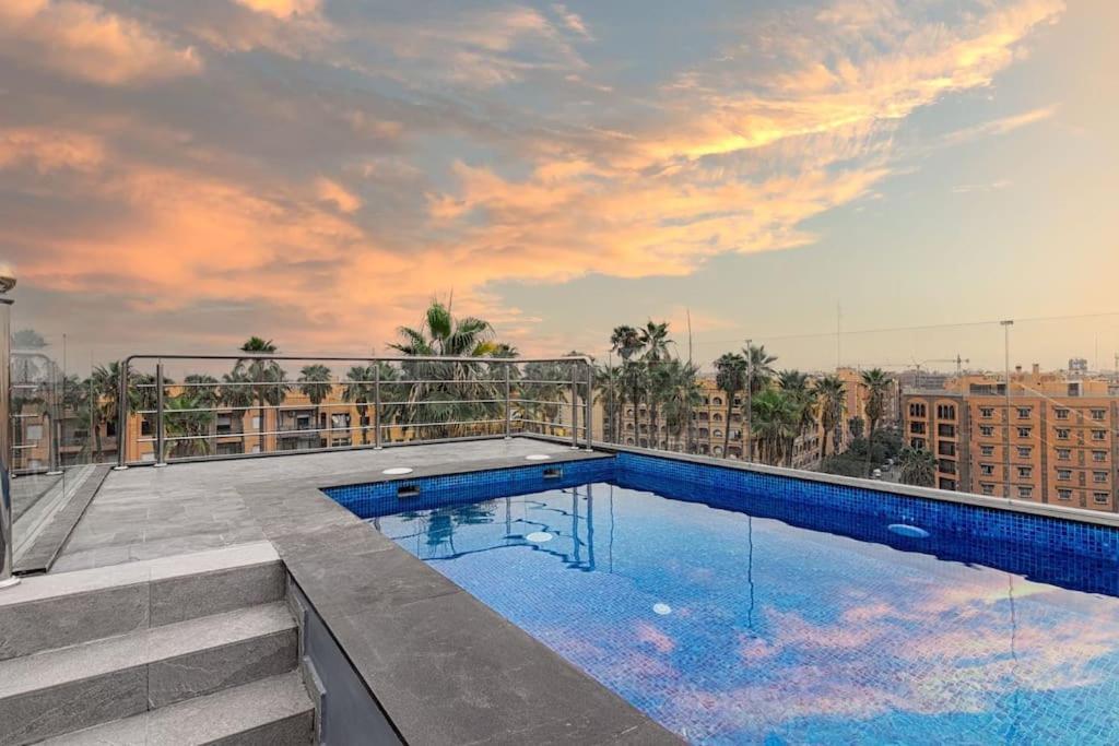 Appartement Cosy Au Coeur De Marrakech Avec Piscine Marakeş Dış mekan fotoğraf